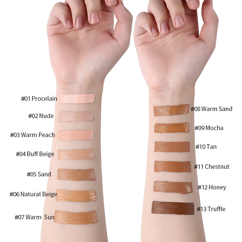 Base Líquida Press-on Matte Kong Oil Concealer Base Líquida Maquiagem Europeia E Americana