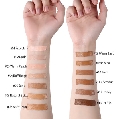 Base Líquida Press-on Matte Kong Oil Concealer Base Líquida Maquiagem Europeia E Americana